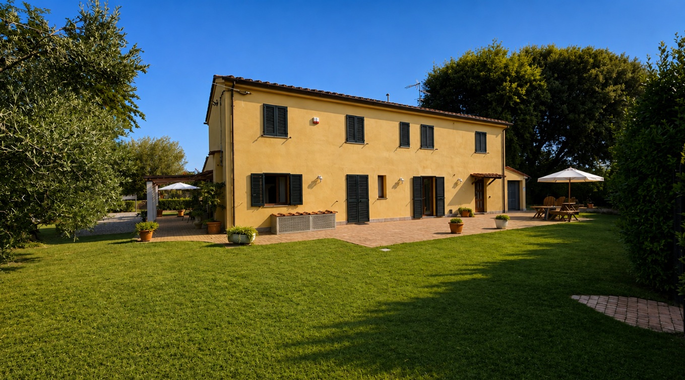 Podere Gabry Facciata e Parco